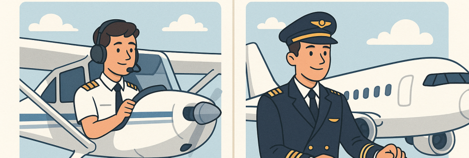 from fisrt Solo to becoming a captain