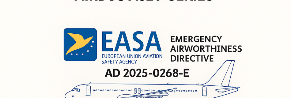 EASA Emergency Airworthiness Directive EAD Airbus A320