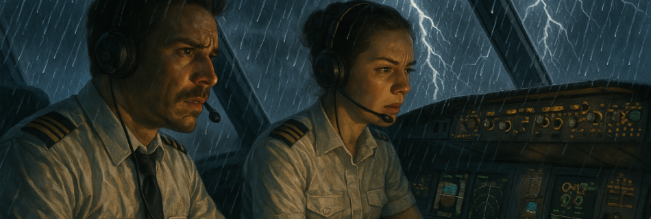 Flying Through Heavy Rain and Low Visibility