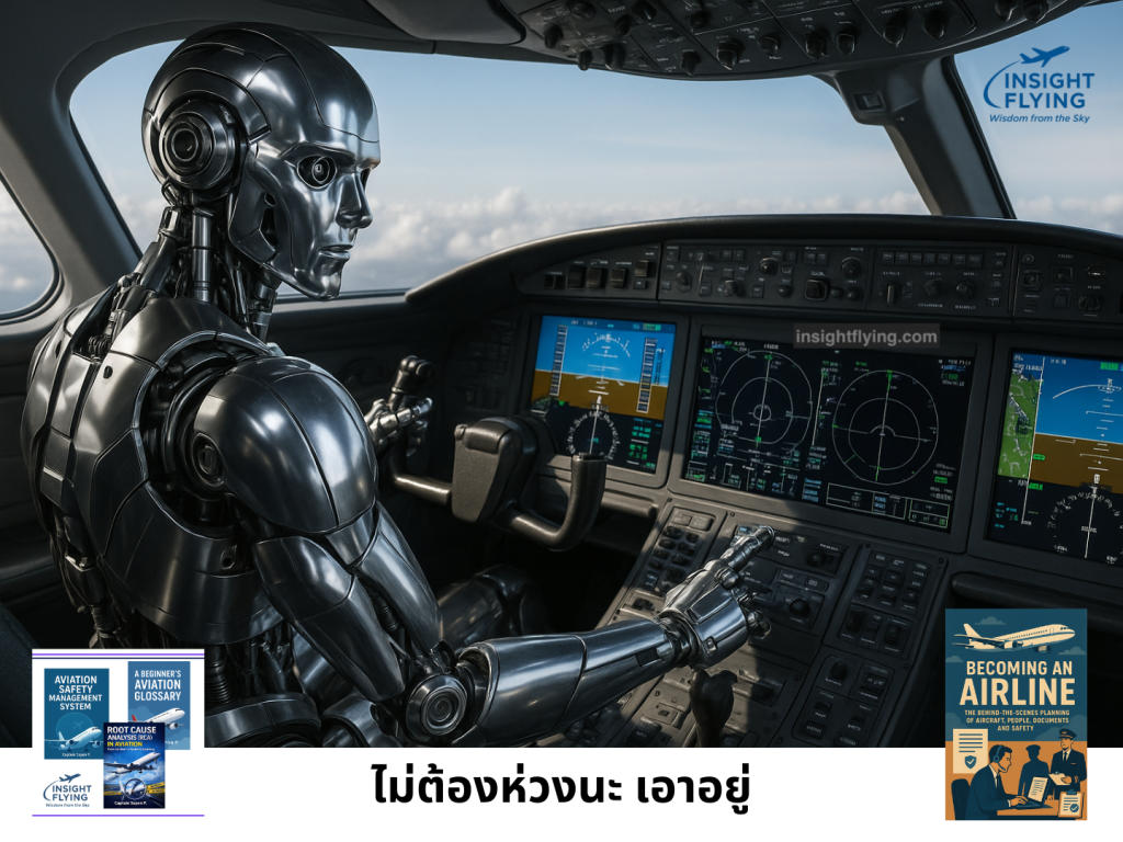 การเป็นโคไพลอตที่ดี นักบินไม่ใช่หุ่นยนต์