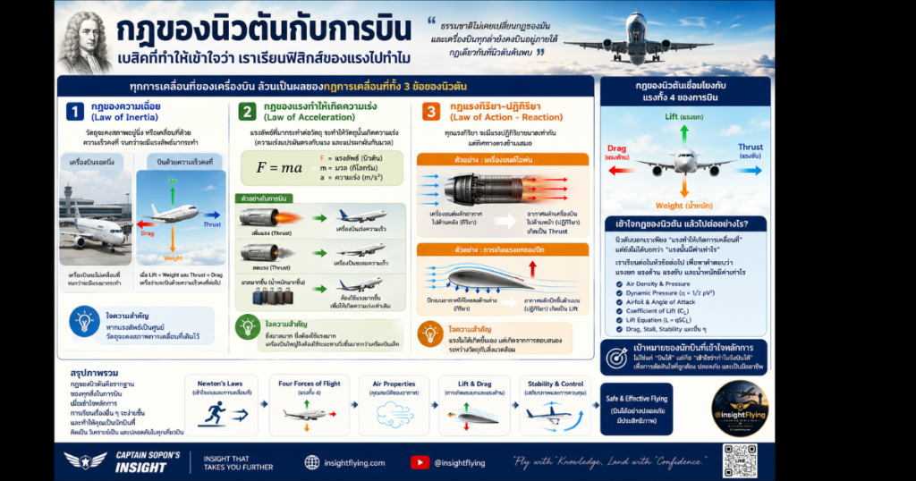 newton's law กฏของนิวตัน