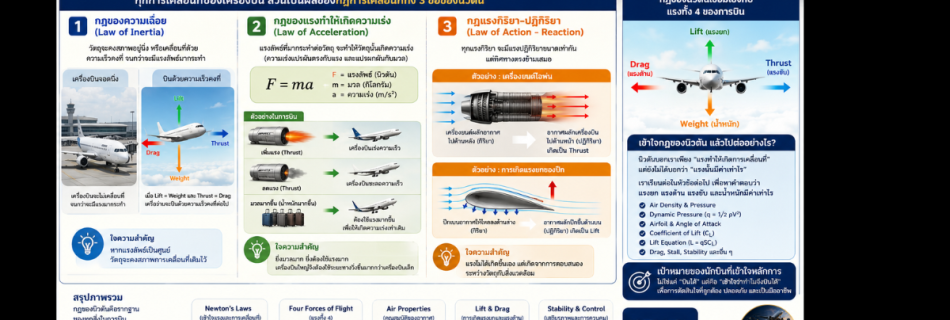 newton's law กฏของนิวตัน