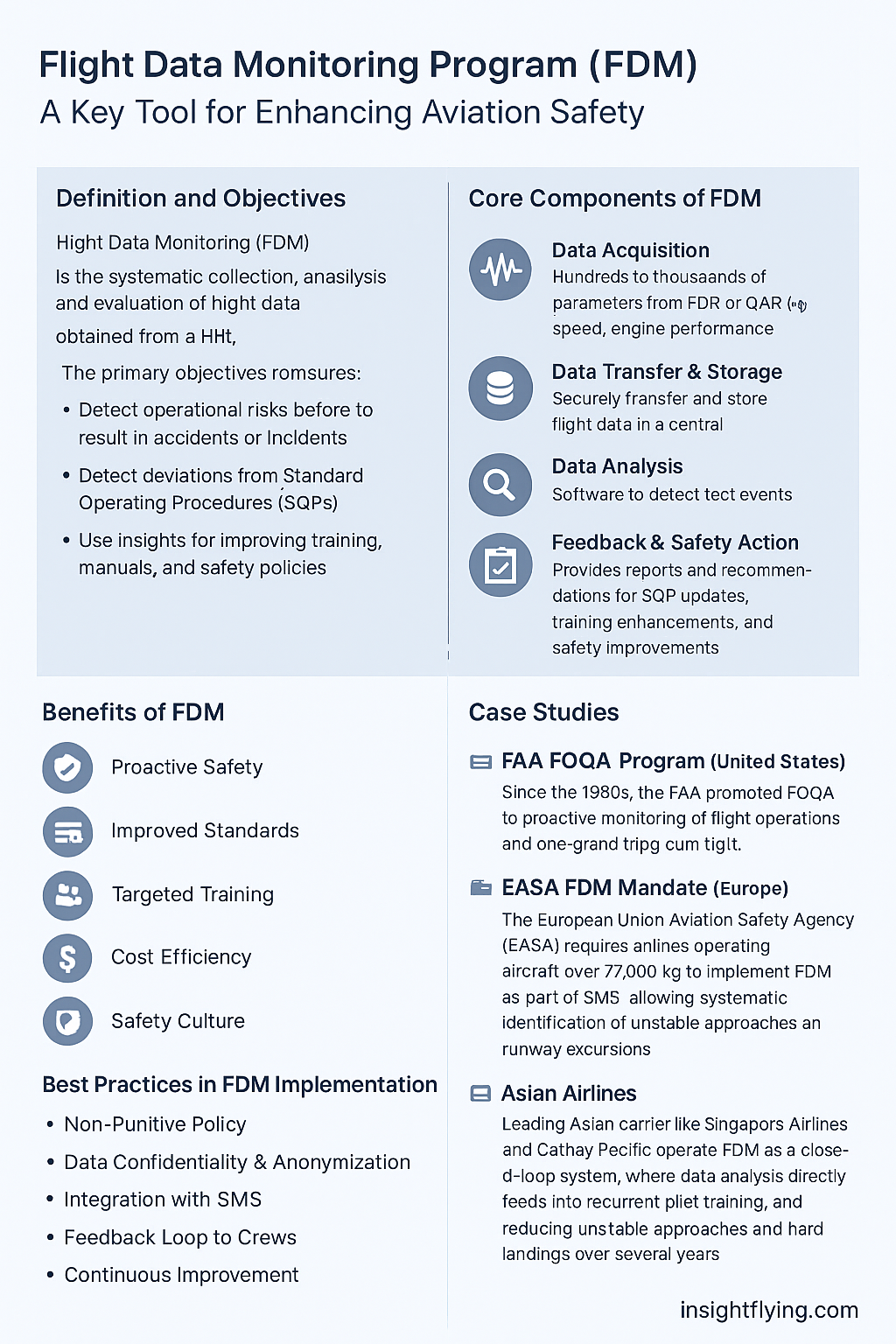 Flight Data Monitoring Program (FDM): เครื่องมือสำคัญในการยกระดับความปลอดภัยการบิน
