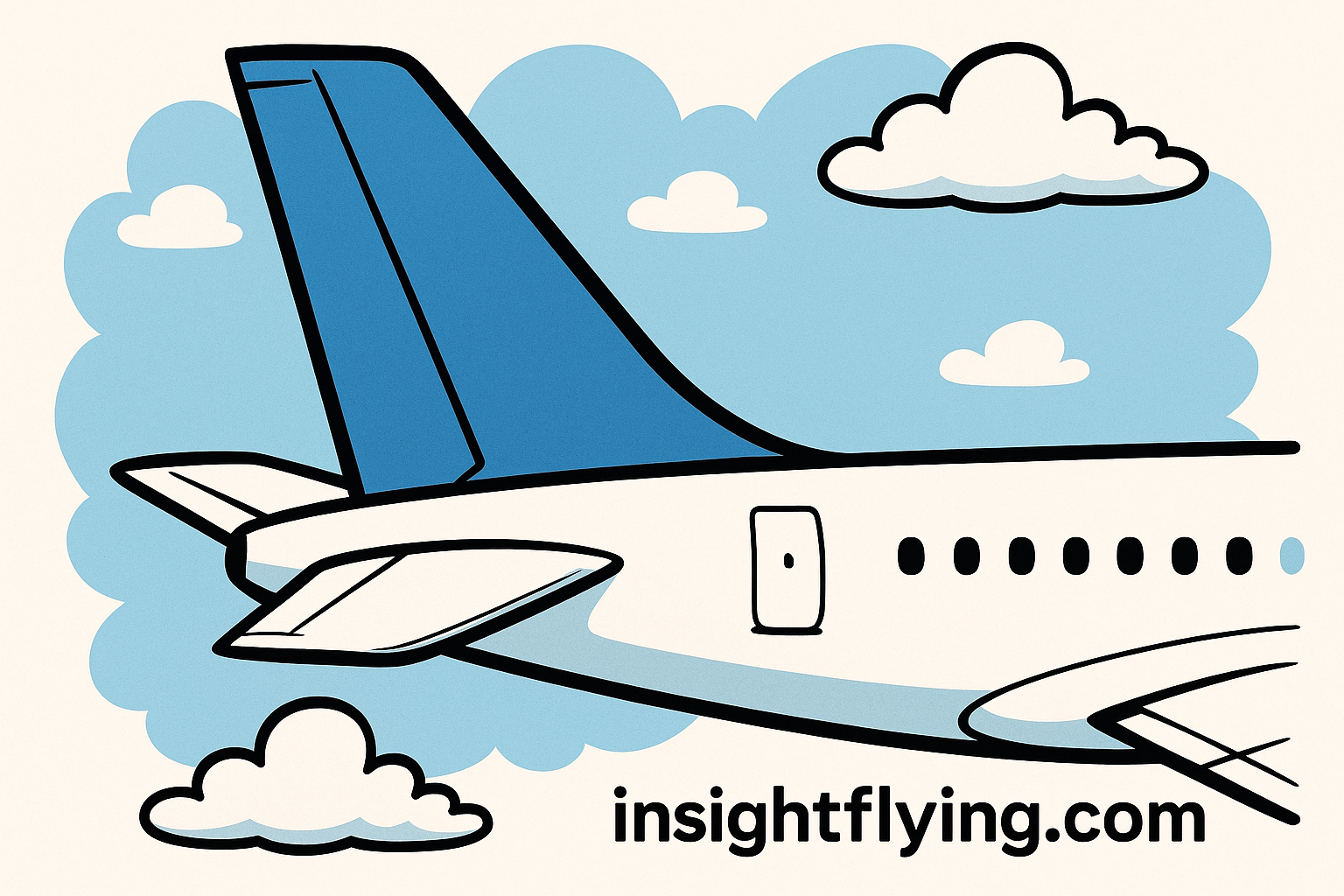 🛩 Horizontal & Vertical Stabilizers: The Tail of an Airplane