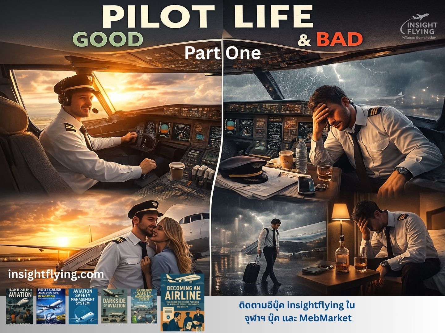 pilot life good & bad อีกด้านหนึ่งของชีวิตนักบิน