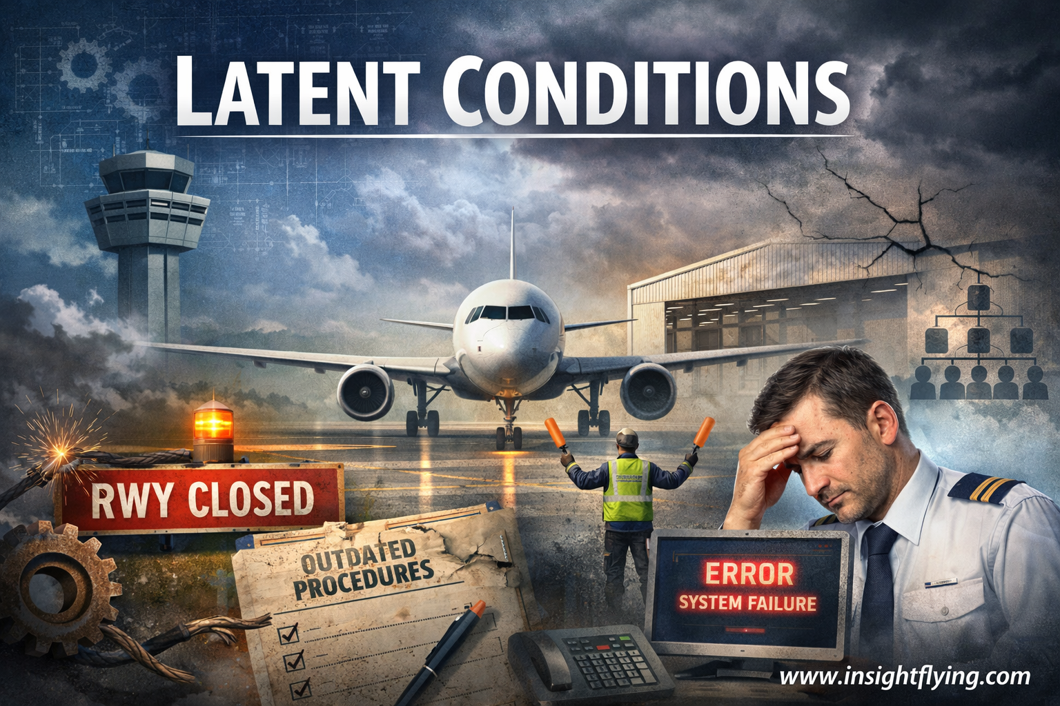 Latent conditions in aviation
